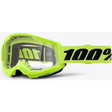 Окуляри 100% STRATA 2 Goggle Neon Yellow - Clear Lens, Clear Lens