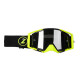 Маска кросова LAZER Goggle Race Style Black Yellow - Mirror Silver Lens