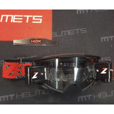 Маска кросова LAZER Goggle Race Style Black Red - Clear Lens