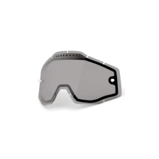 Лінза подвійна 100% RACECRAFT/ACCURI/ STRATA до 2021р Vented Dual Pane Lens Anti-Fog - Smoke