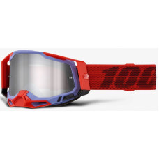 Окуляри 100% RACECRAFT 2 Goggle Cleat - Mirror Silver Lens, Mirror Lens