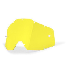 Лінза 100% RACECRAFT 2/ACCURI 2/STRATA 2 Replacement Lens Yellow Anti-Fog