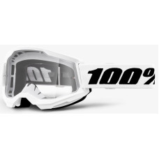 Окуляри 100% STRATA 2 Goggle White - Clear Lens, Clear Lens