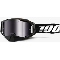 Окуляри 100% ARMEGA SNOWMOBILE Goggle Black - Mirror Silver Lens, Mirror Lens