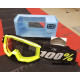 Маска кросова дитяча 100% STRATA MINI Goggle Yellow - Clear Lens
