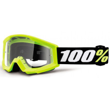 Маска кросова дитяча 100% STRATA MINI Goggle Yellow - Clear Lens