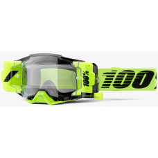 Окуляри 100% ARMEGA FORECAST Goggle Neon Yellow - Clear Lens, Roll-Off