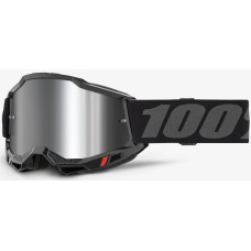 Окуляри 100% ACCURI 2 Goggle Black - Mirror Silver Lens, Mirror Lens