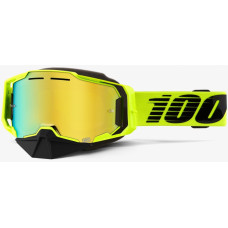 Окуляри 100% ARMEGA SNOWMOBILE Goggle Nuclear Citrus - Mirror Gold Lens, Mirror Lens