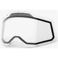 Лінза 100% RC2/AC2/ST2 Dual Vented Lens - Clear, Dual Clear Lens