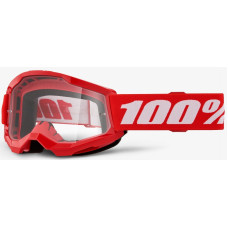 Дитячі окуляри 100% STRATA 2 Youth Goggle Red - Clear Lens, Clear Lens