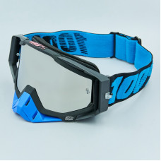 Маска кросова 100% Black Blue