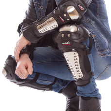 Мотонаколінники та налокітники Pro Biker Steel