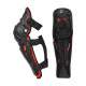 Мотонаколінники MadBull M7019K black red L/XL