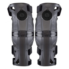 Мотонаколінники брейси Mobius X8 Storm Grey Black