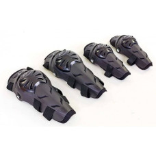 Мотонаколінники та налокітники Alpinestars Black