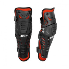 Мотонаколінники MadBull M7022K black red L/XL
