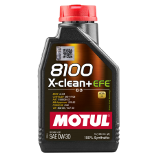 MOTUL 8100 X-clean+ EFE 0W-30 1л