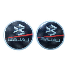 Наклейка логотип Bajaj 50мм