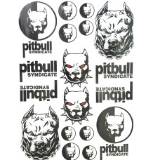 Наклейка лист А3 Pitbull