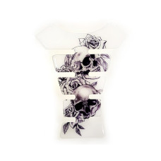 Наклейка на бак NB-1 Skull Roses