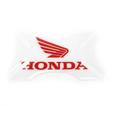 Наклейка прозорий бампер Honda Red