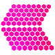 Соти на бак MM fluo pink