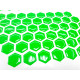 Соти на бак MM fluo green