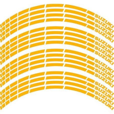 Наклейка на обід колеса Suzuki Gold