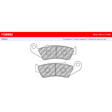 FDB892P - AXLE F
