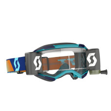Маска кросова Goggle Fury WFS 2785967436113, Goggle Fury WFS, royal blue orange clear works