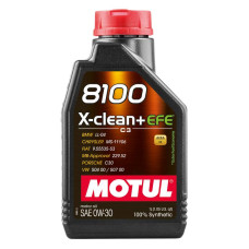 8100 X-CLEAN+ EFE SAE 0W30 (1L)