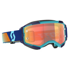 Маска кросова Goggle Fury 2728287436280, Goggle Fury, royal blue orange orange chrome works