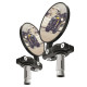 Дзеркала в торець керма Oxford Bar End Mirrors - Black