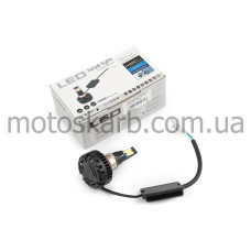 Лампа діодна 12V 18W, три кристали D-1010