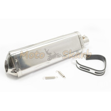 Прямоток Motorace MCG-08 хром (300сс)