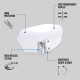 Вітровик Oxford Windshield - Clear 260 X 125mm