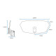 Вітровик Oxford Windshield - Clear 260 X 125mm