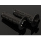 Гріпси Renthal MX R-Works Lock-On Grips - Half Waffle Black, Ultra Tacky