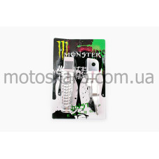 Підніжки пасажира Monster Silver