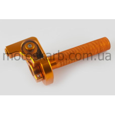 Ручка газу короткохідна золото R-1093
