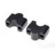 Проставки керма Enduro Black 22мм AW5142