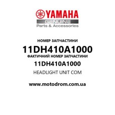 Yamaha OEM 11DH410A1000 — HEADLIGHT UNIT COM