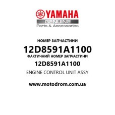 Yamaha OEM 12D8591A1100 — ENGINE CONTROL UNIT ASSY