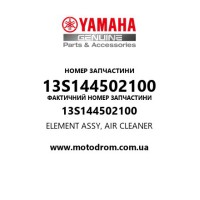 Yamaha OEM 13S144502100 — ELEMENT ASSY, AIR CLEANER