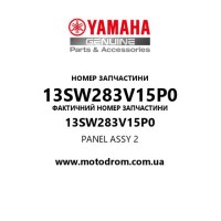 Yamaha OEM 13SW283V15P0 — PANEL ASSY 2