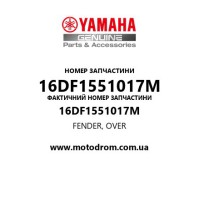 Yamaha OEM 16DF1551017M — FENDER, OVER
