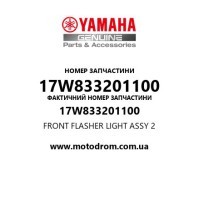 Yamaha OEM 17W833201100 — FRONT FLASHER LIGHT ASSY 2