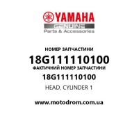 Yamaha OEM 18G111110100 — HEAD, CYLINDER 1