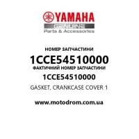 Yamaha OEM 1CCE54510000 — GASKET, CRANKCASE COVER 1